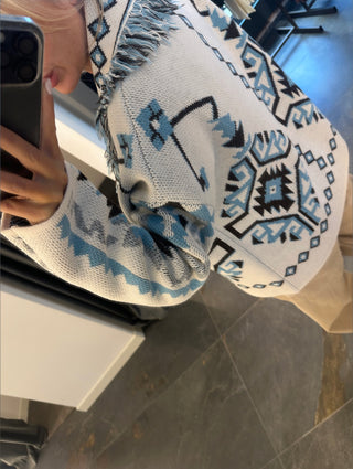 Cardigan Alaska in maglia