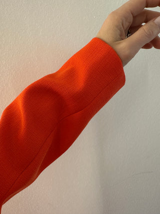Giacca doppiopetto arancione