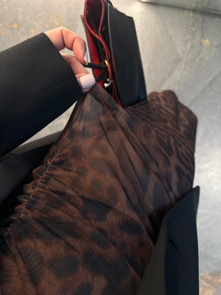 Gonna longuette Animalier