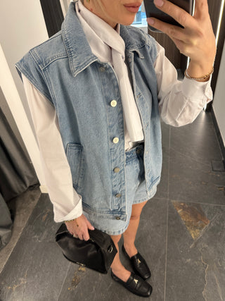 Gilet in jeans