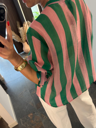 Camicia a righe