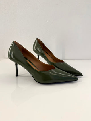 Décolleté verde