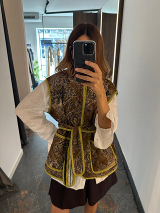 Gilet trapuntato