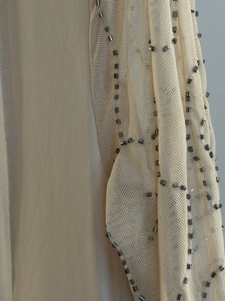 Abito mini in tulle e paillettes