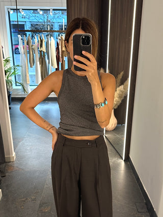 Top canotta in lurex