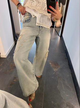 Jeans Bella con rotture