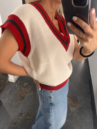 Gilet scollo a V