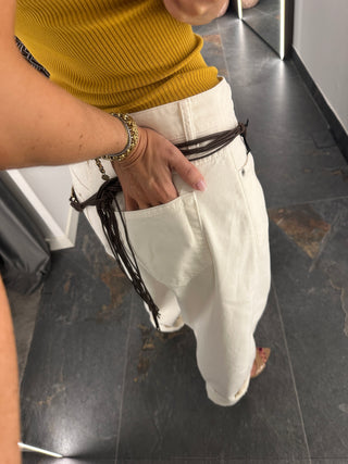 Jeans Laila bianco