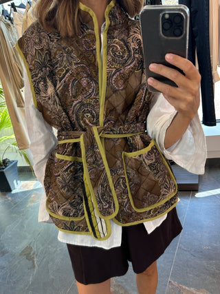 Gilet trapuntato