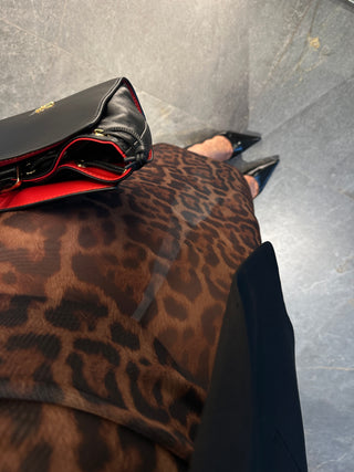 Gonna longuette Animalier