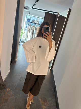 T-shirt manica lunga stella