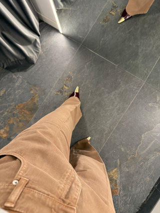 Jeans Mia cammello