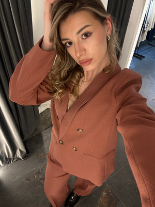 Giacca doppio petto Rosa