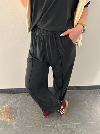 Pantalone in modal grigio