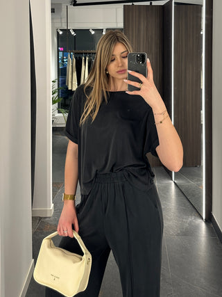 Maglia in modal grigio